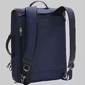 *NWT* Jos. A. Bank Convertible Briefcase/Backpack - Navy/Black